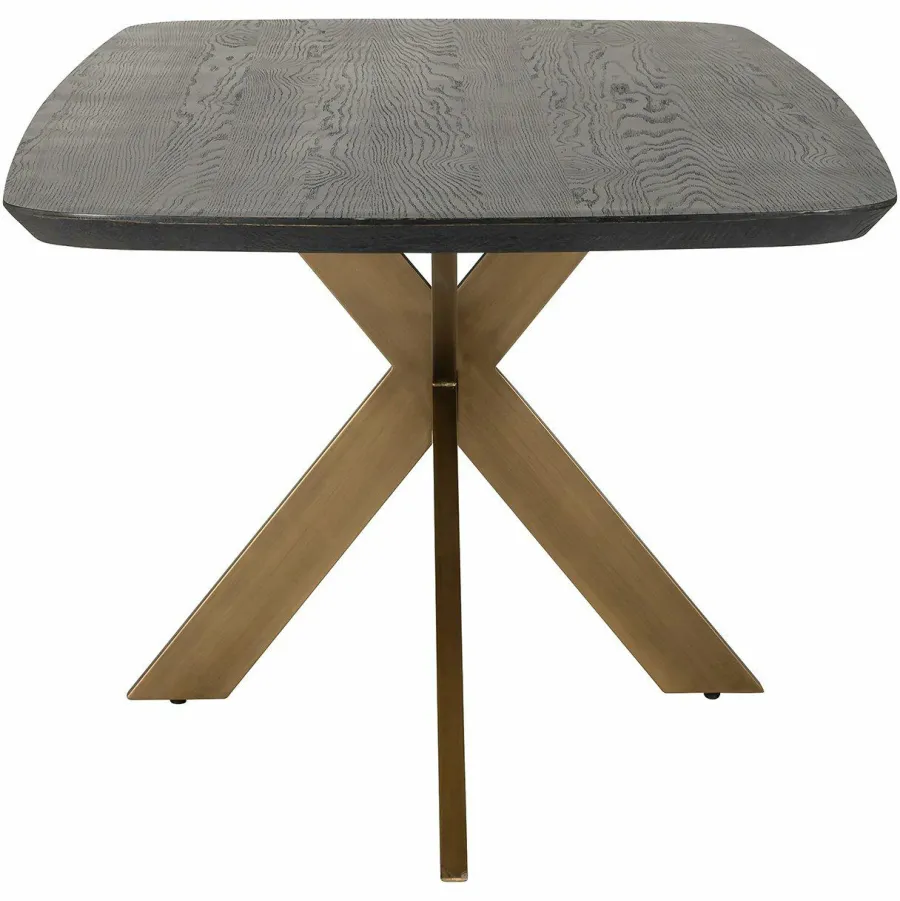Richmond Interiors Eettafel Cambon 235 deens ovaal (Dark coffee)