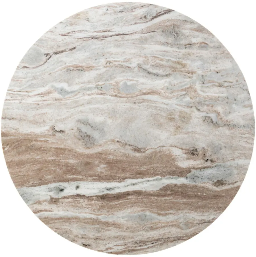 Richmond Interiors Eettafel Nyon Blush beige 120Ø Online