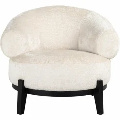Richmond Interiors Fauteuil Montana Wit chenille New