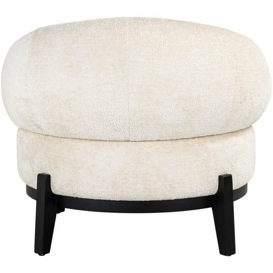 Richmond Interiors Fauteuil Montana Wit chenille New