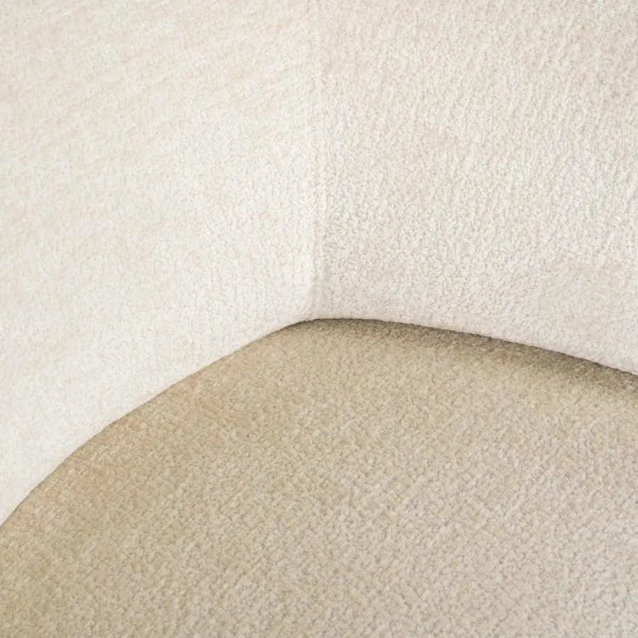 Richmond Interiors Fauteuil Montana Wit chenille New