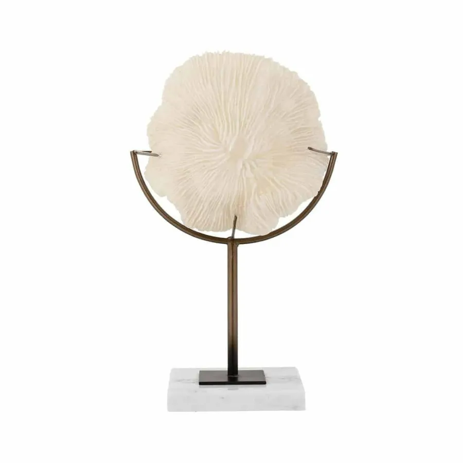Richmond Interiors Faux koraal Jada op standaard wit