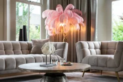 Richmond Interiors Faux koraal Jada op standaard wit