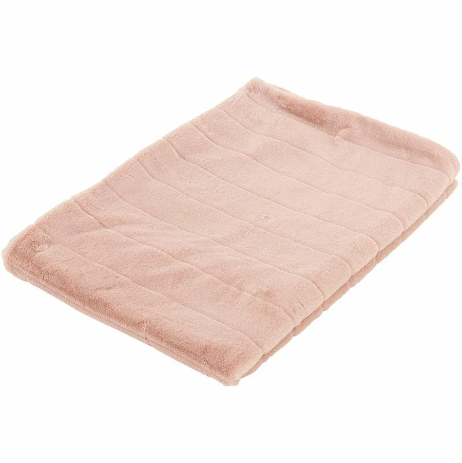 Richmond Interiors Furry blanket Carry roze Outlet