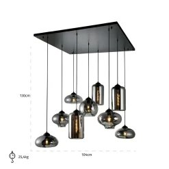 Richmond Interiors Hanglamp Axelle zwart Online