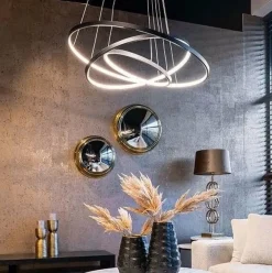 Richmond Interiors Hanglamp Amira black (Zwart) Clearance