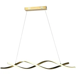 Richmond Interiors Hanglamp Lorine Brushed Goud Online