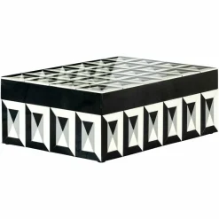 Richmond Interiors Juwelenbox Licia groot zwart / wit groot Sale