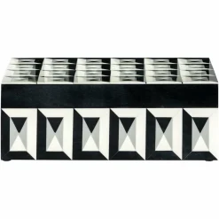 Richmond Interiors Juwelenbox Licia groot zwart / wit groot Sale
