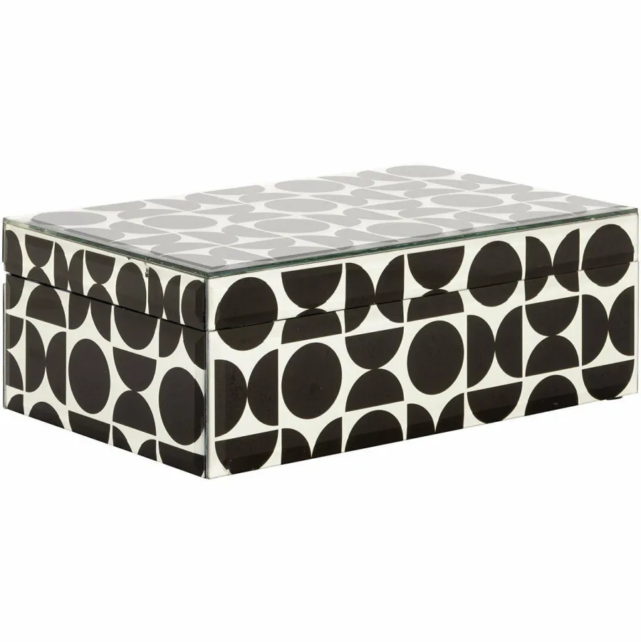 Richmond Interiors Juwelen box Vivian groot zwart Clearance