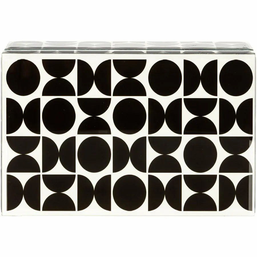 Richmond Interiors Juwelen box Vivian groot zwart Clearance