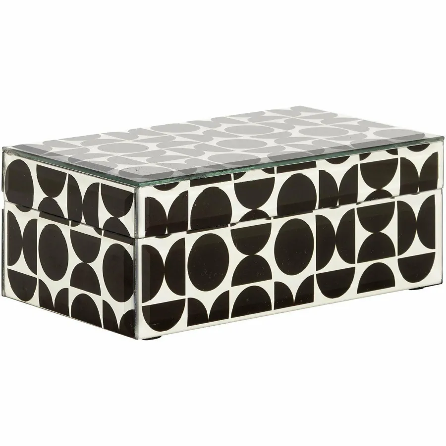 Richmond Interiors Juwelen box Vivian klein zwart Clearance
