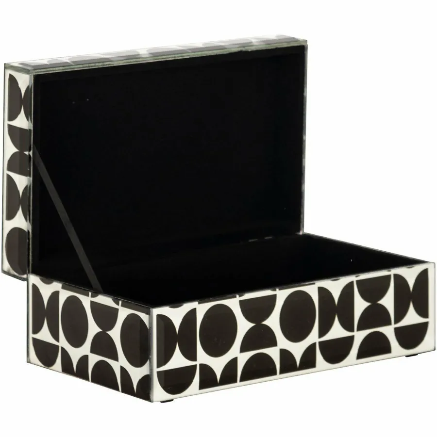 Richmond Interiors Juwelen box Vivian klein zwart Clearance