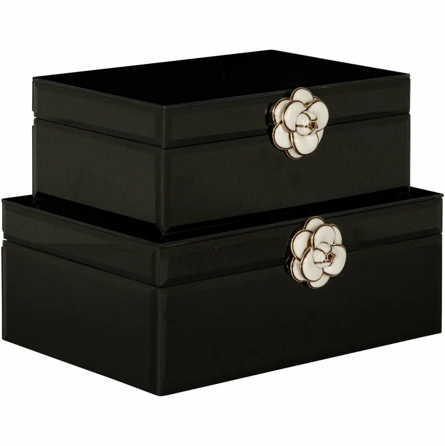 Richmond Interiors Juwelen box Vivy klein zwart