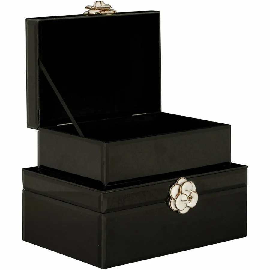 Richmond Interiors Juwelen box Vivy klein zwart