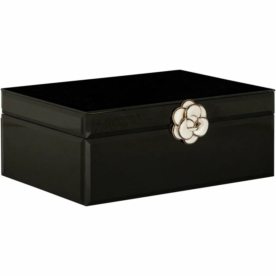 Richmond Interiors Juwelen box Vivy groot zwart Clearance