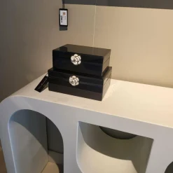 Richmond Interiors Juwelen box Vivy groot zwart Clearance
