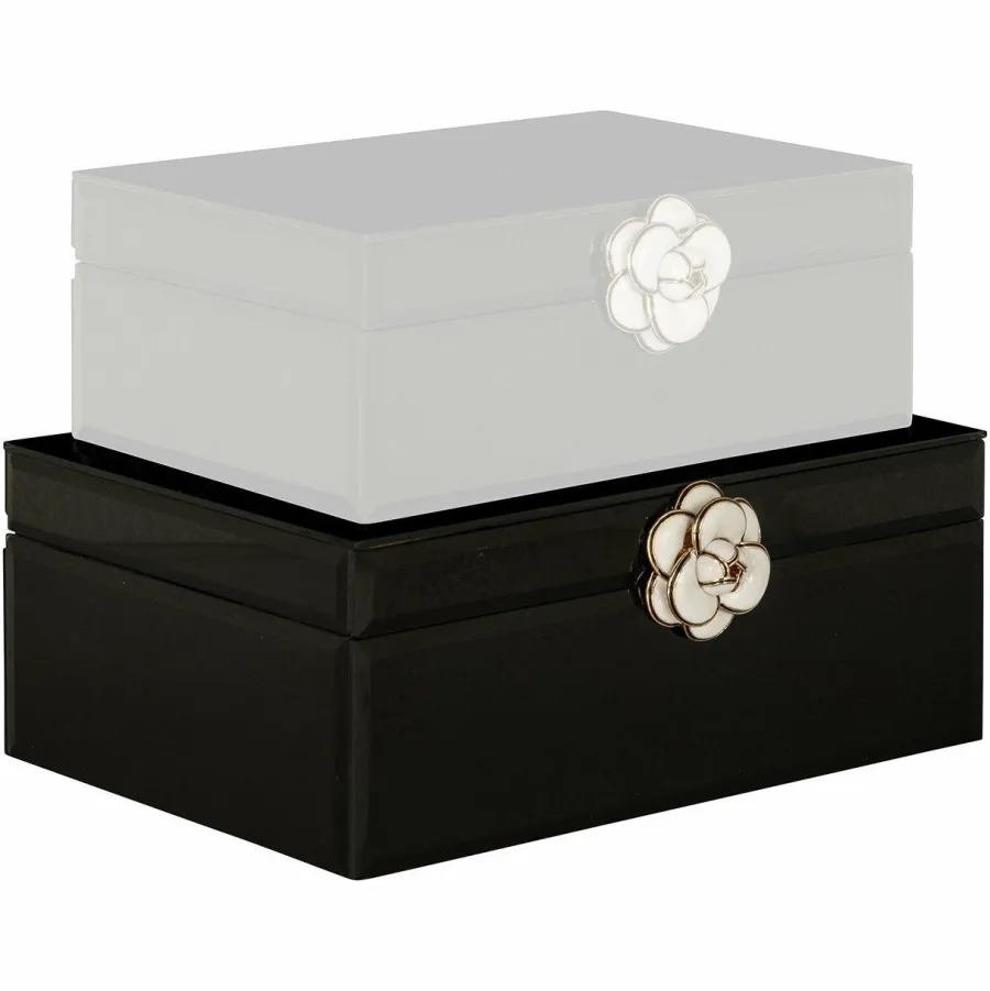 Richmond Interiors Juwelen box Vivy groot zwart Clearance