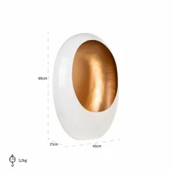 Richmond Interiors Kandelaar Silas ivoor goud groot Sale