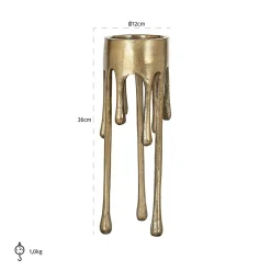 Richmond Interiors Kandelaar Lorin klein geborsteld goud Best