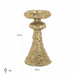 Richmond Interiors Kandelaar July klein Goud Hot