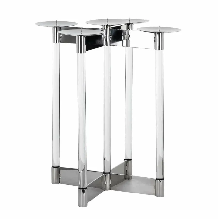 Richmond Interiors Kandelaar Yaira silver (Silver) Sale