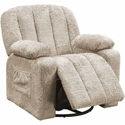 Richmond Interiors Kinder draaifauteuil Mickey Sheep 01 nature