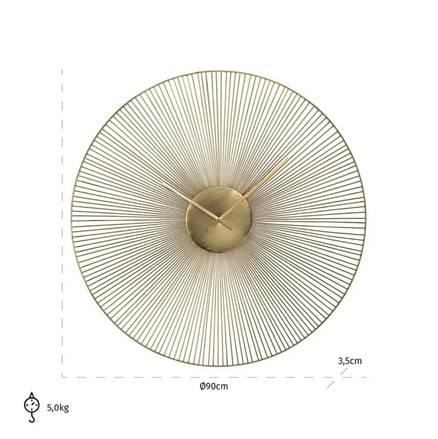 Richmond Interiors Klok Audrey goud Clearance