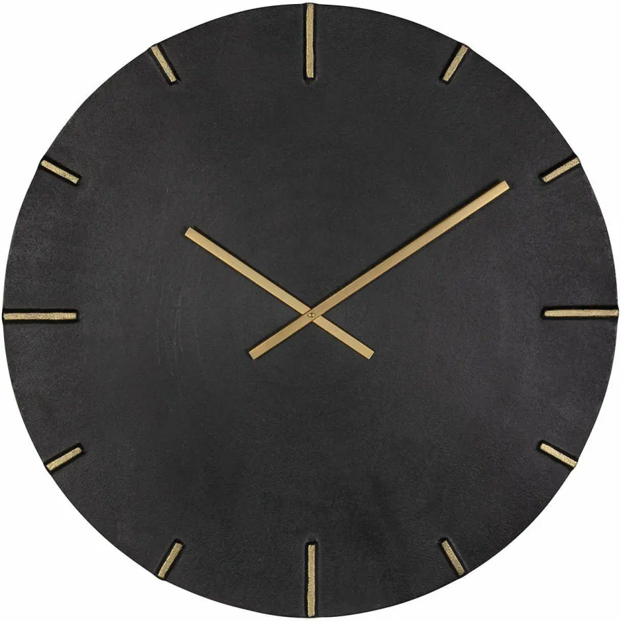 Richmond Interiors Klok Bilal Zwart/Goud Discount