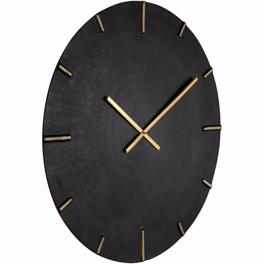 Richmond Interiors Klok Bilal Zwart/Goud Discount