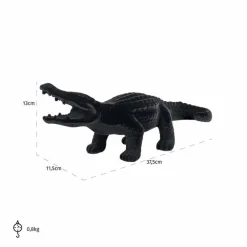 Richmond Interiors Krokodil Crocky zwart medium Sale