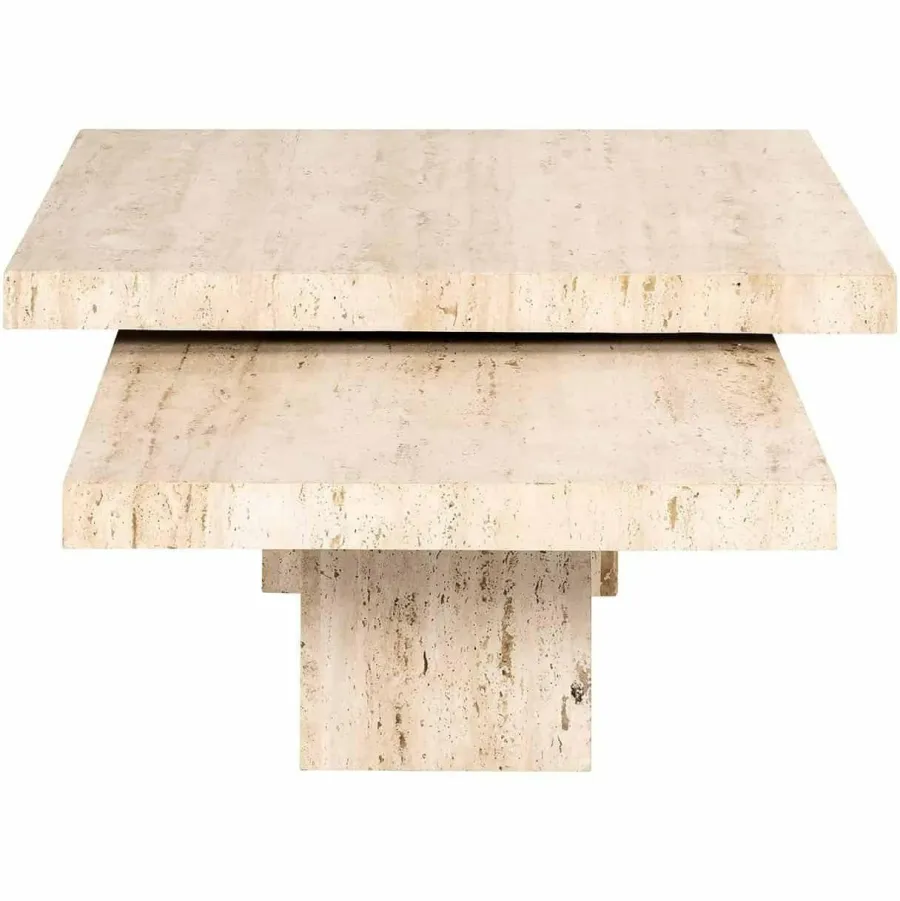 Richmond Interiors La Cantera vierkante salontafel set van 2 Outlet