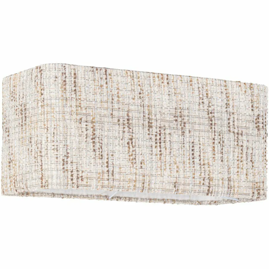 Richmond Interiors Lampenkap Filou cream coco rectangle large Online