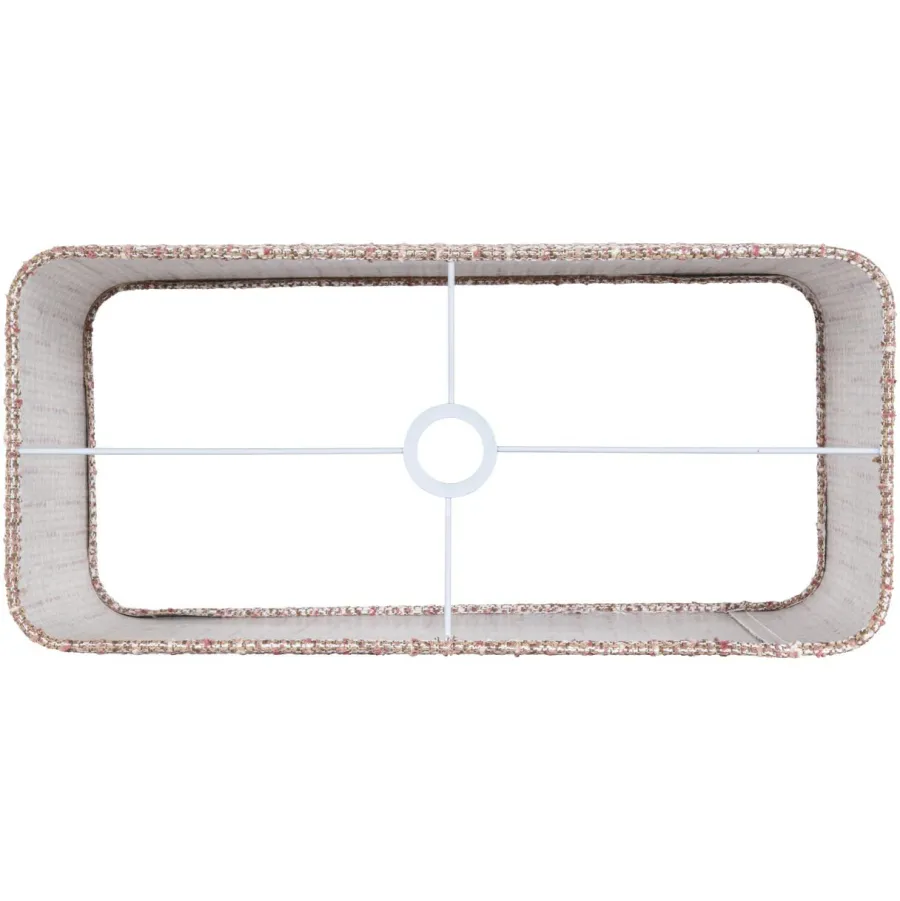 Richmond Interiors Lampenkap Live trendy rose rectangle large