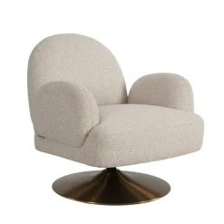 Richmond Interiors Lounge stoel Kagney biscotti swivel Online