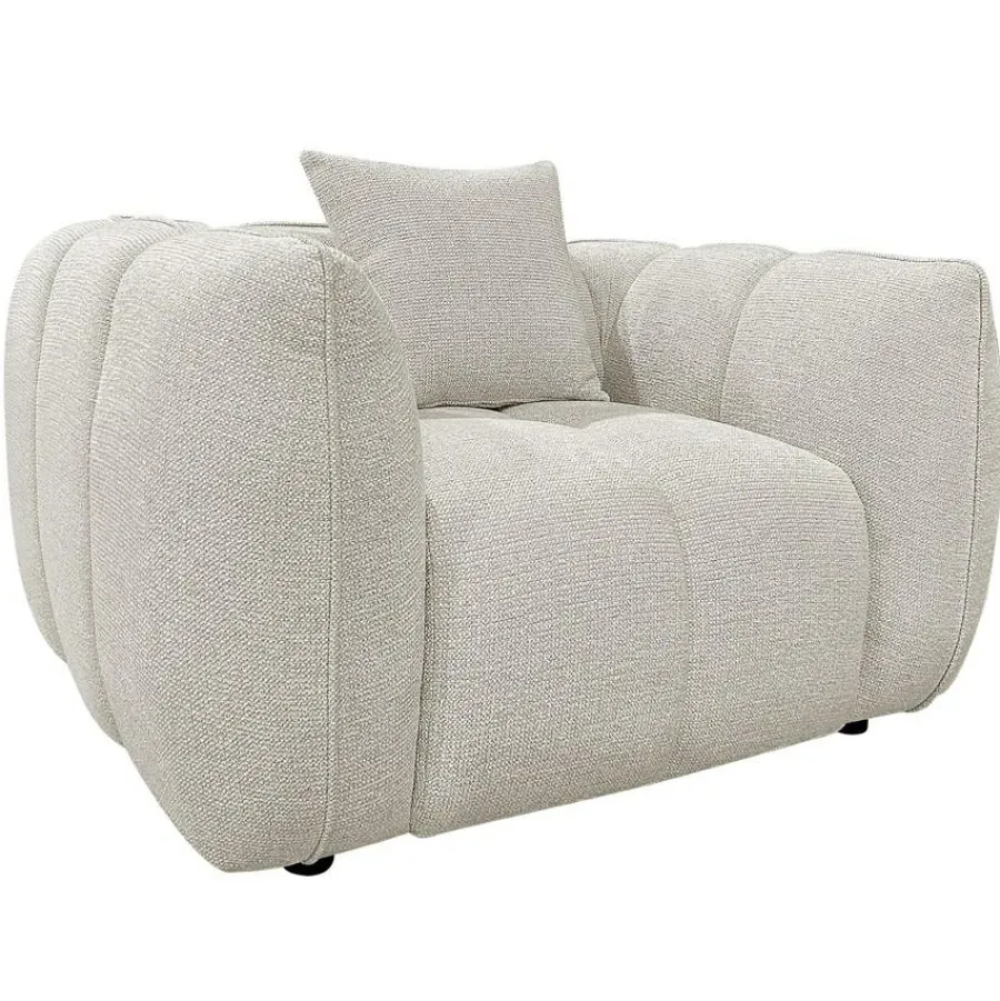 Richmond Interiors Lounge stoel Jezebel cream fancy Best