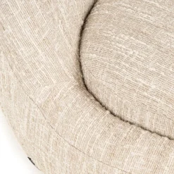 Richmond Interiors Lounge stoel Arlanda beige angora Discount
