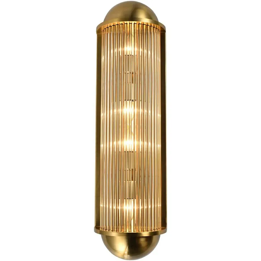 Richmond Interiors Muurlamp Leeza geborsteld Goud Online