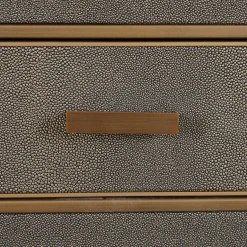 Richmond Interiors Nachtkastje Bloomville brown incl. glass top Hot