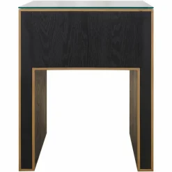 Richmond Interiors Nachtkastje Bloomville brown incl. glass top Hot