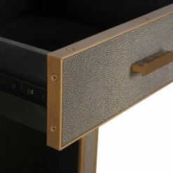 Richmond Interiors Nachtkastje Bloomville brown incl. glass top Hot