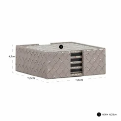 Richmond Interiors Onderzetter Vivi Grijs Clearance