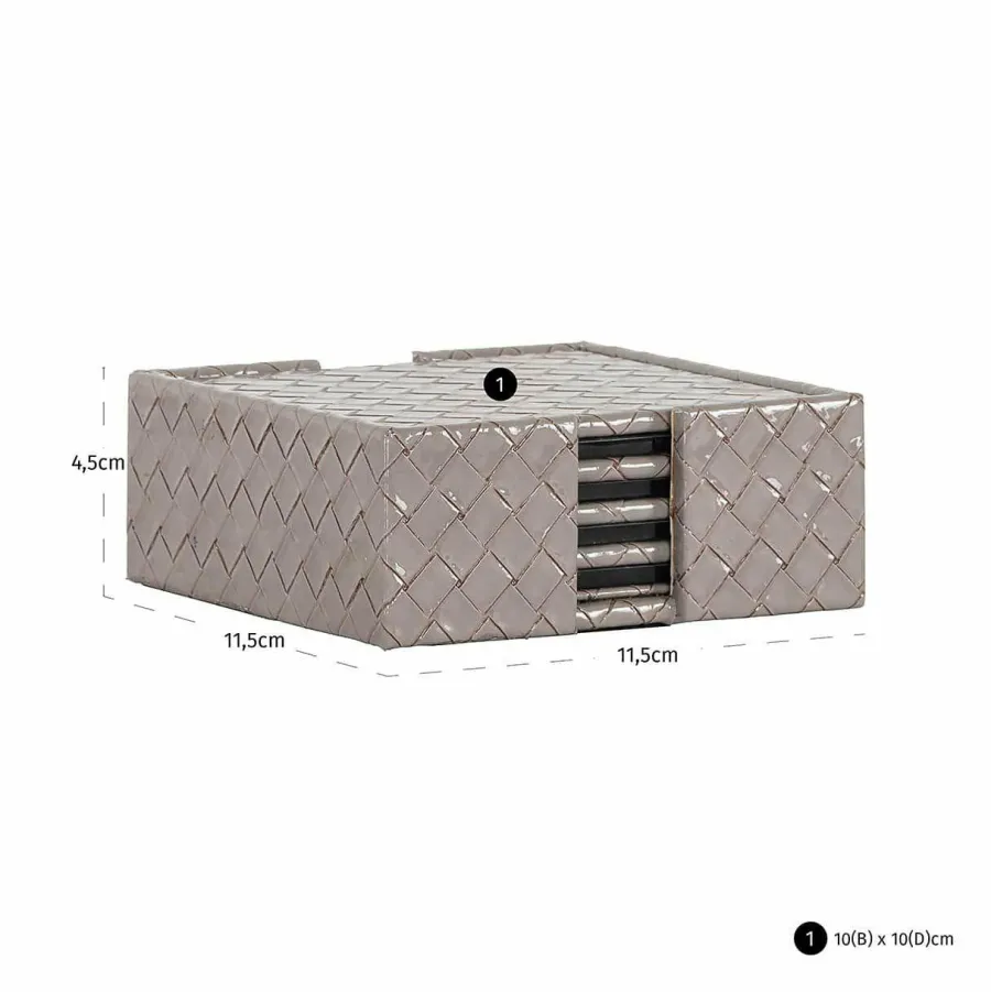 Richmond Interiors Onderzetter Vivi Grijs Clearance