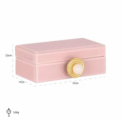 Richmond Interiors Opbergbox Jamila klein roze Online