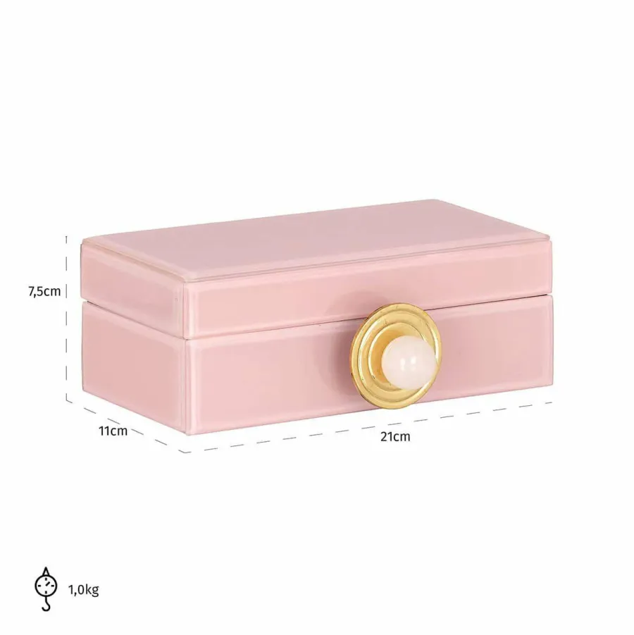 Richmond Interiors Opbergbox Jamila klein roze Online