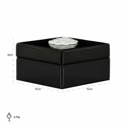 Richmond Interiors Opbergdoos Lune zwart / wit
