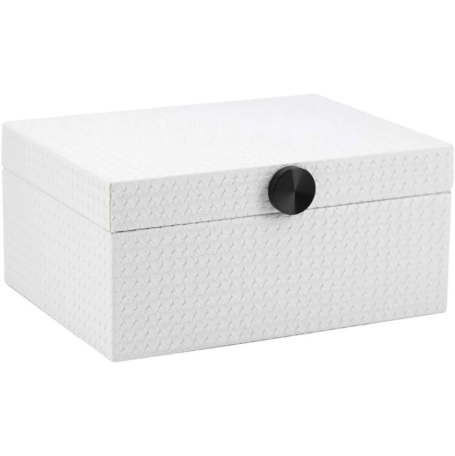Richmond Interiors Opbergbox Myrth groot wit Clearance