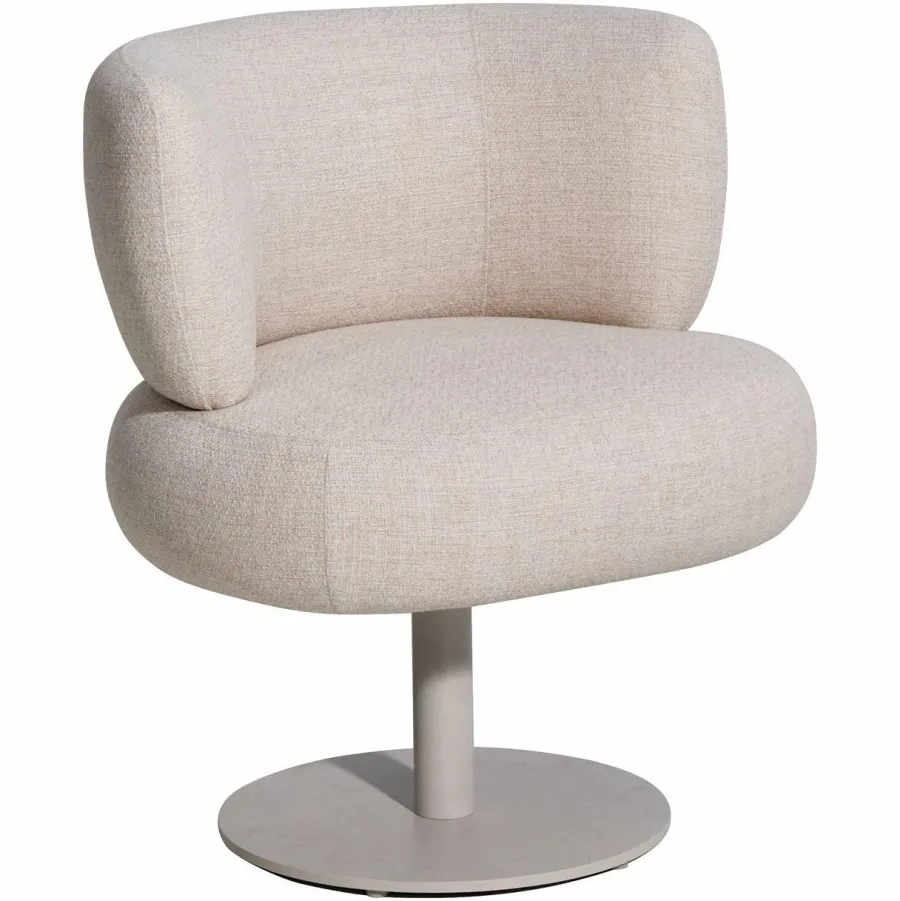 Richmond Interiors Outdoor eetkamerstoel Mason beige alpine swivel