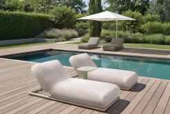 Richmond Interiors Outdoor bijzettafel Quinn light beige Hot