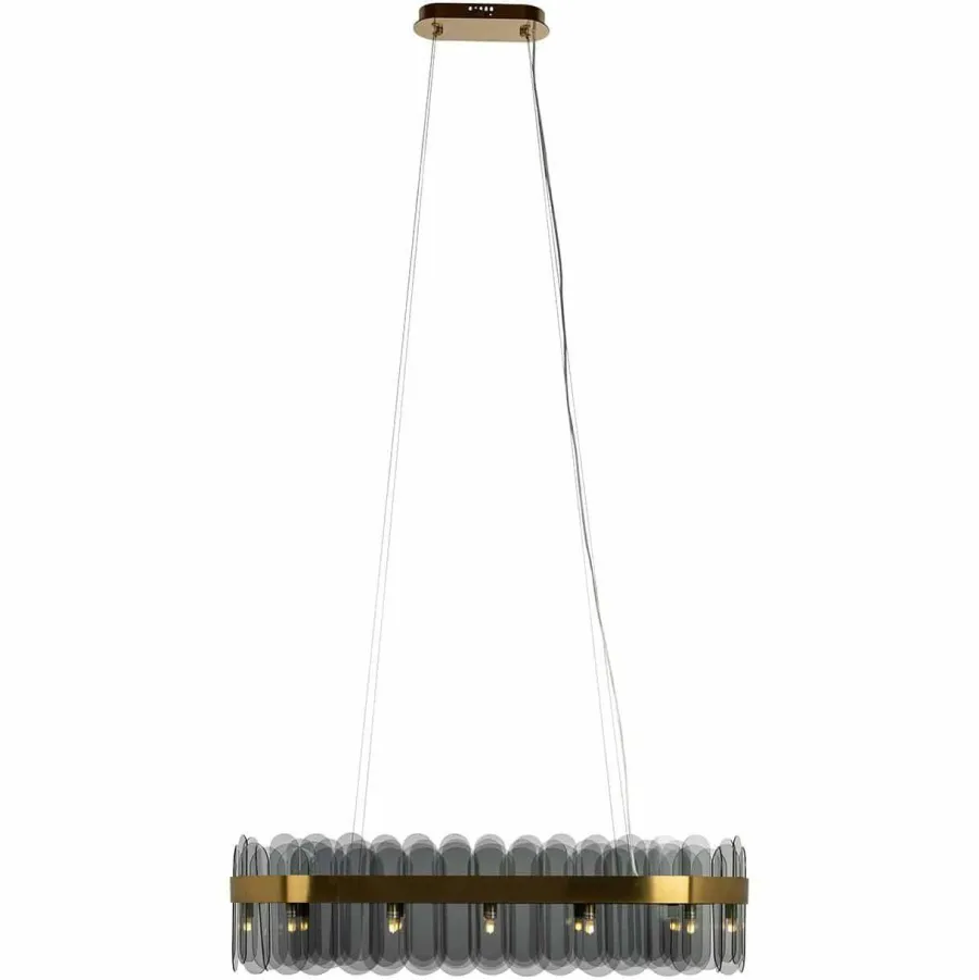 Richmond Interiors Plafondlamp Julio (Brushed Gold) Hot